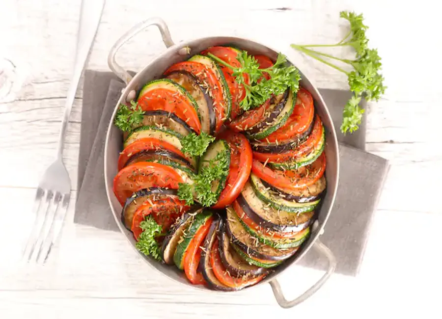 Tian provençal au cooking chef