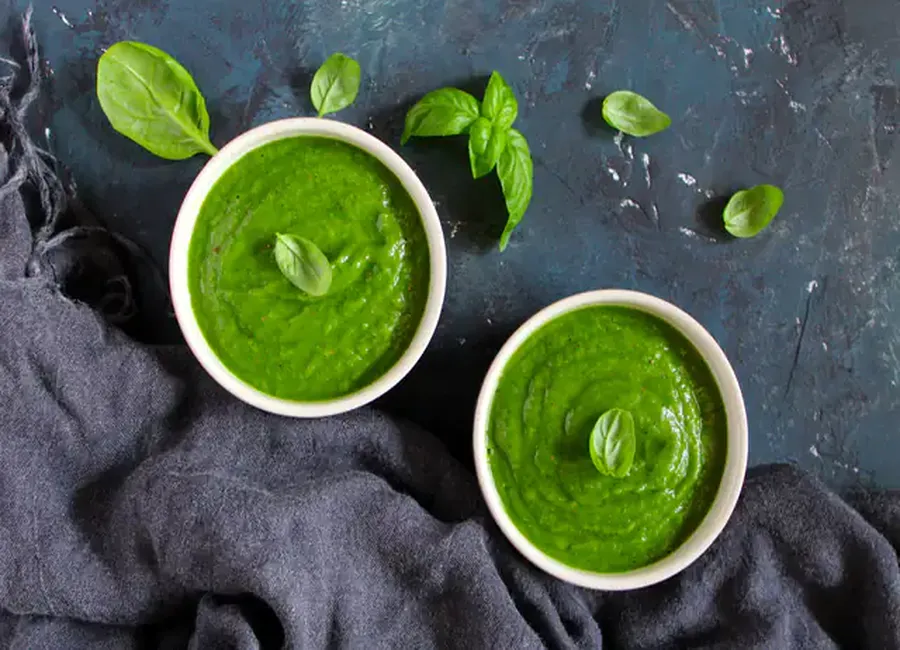 Soupe aux épinards au thermomix
