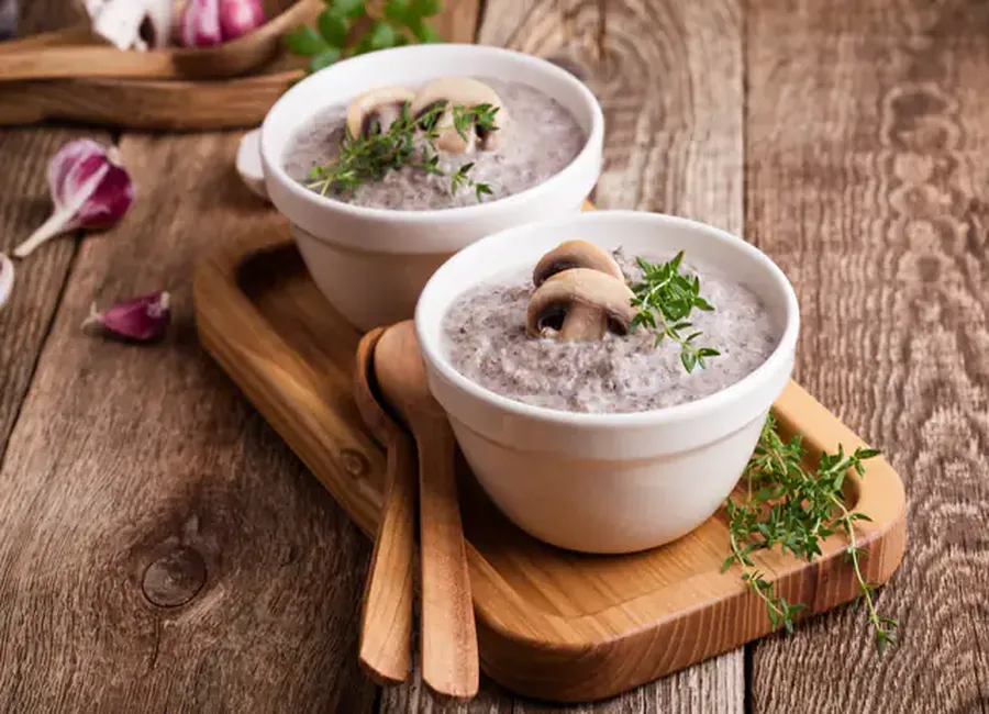 Velouté de champignons au cookeo