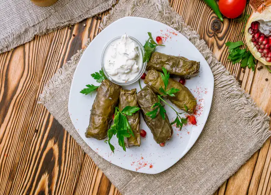 Dolmas (feuille de vigne) au monsieur cuisine