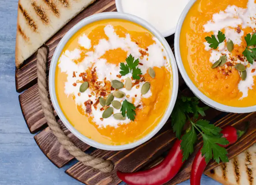 Soupe aux 7 légumes au companion