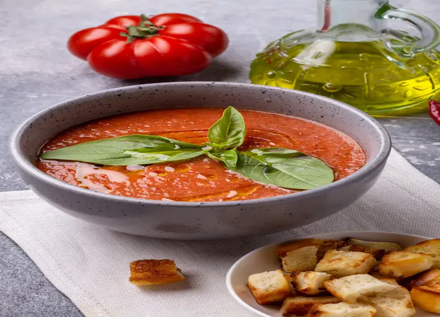 Gaspacho express au cooking chef
