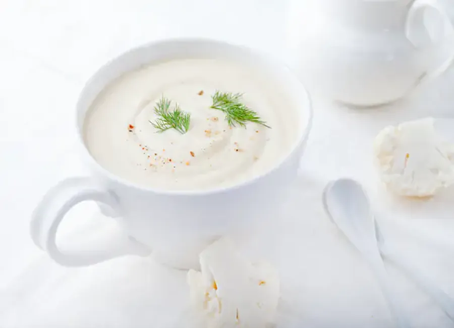 Velouté de chou-fleur au companion