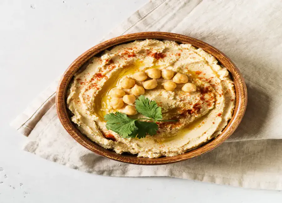 Houmous au cooking chef