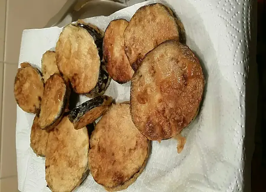 Beignet d'aubergine ultra rapide