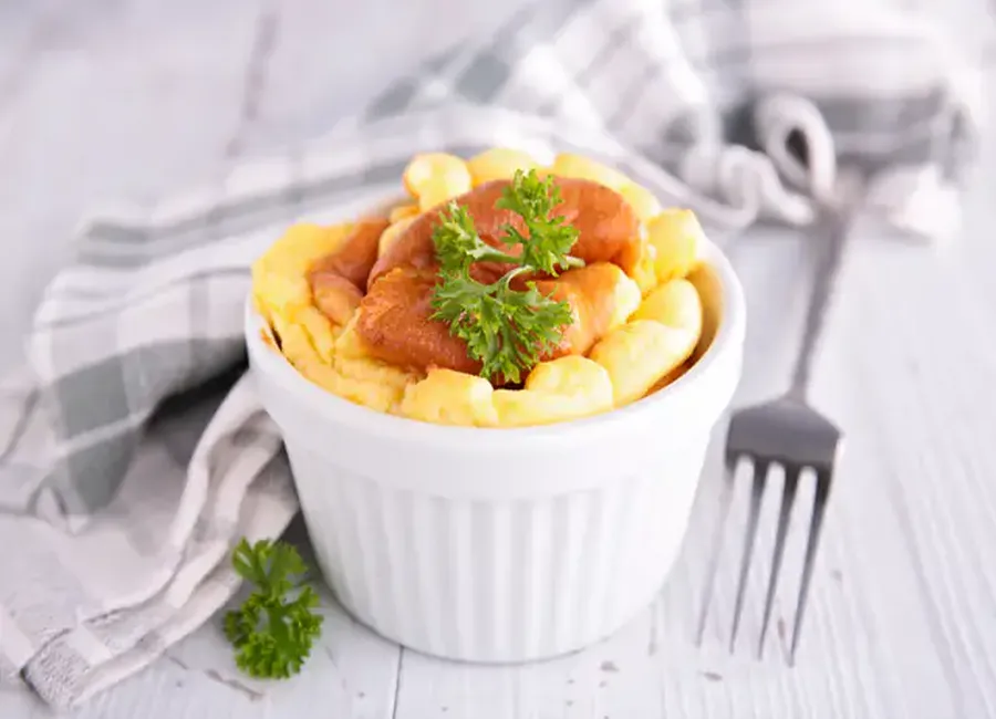 Petits soufflés à la pomme de terre au cookeo