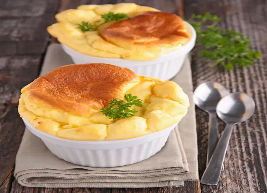 Petits soufflés à la pomme de terre au companion