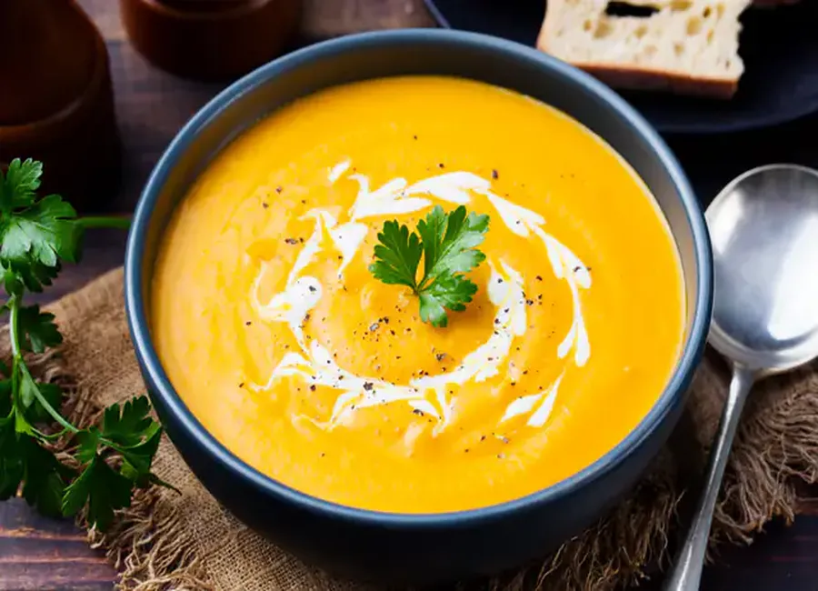 Velouté de potiron au cookeo