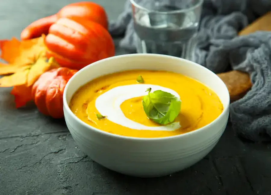 Velouté de potiron au companion