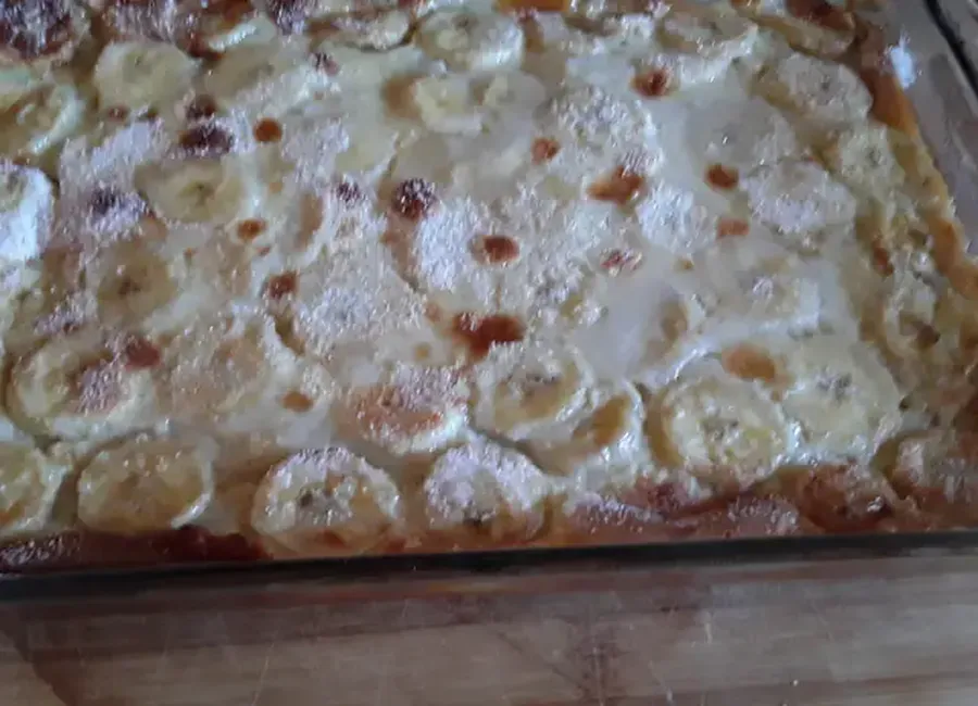 Flan de bananes