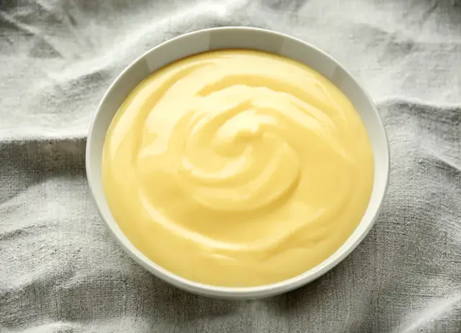 Crème anglaise réussie onctueuse à souhait au cooking chef