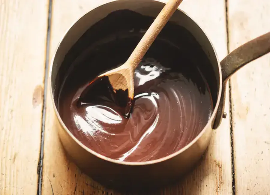 Ganache au chocolat au cookeo