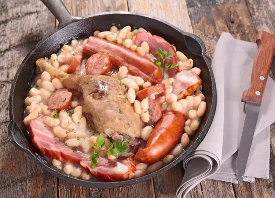 Cassoulet à ma façon au monsieur cuisine
