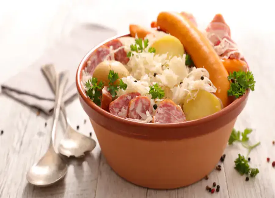 Choucroute à l'alsacienne au thermomix