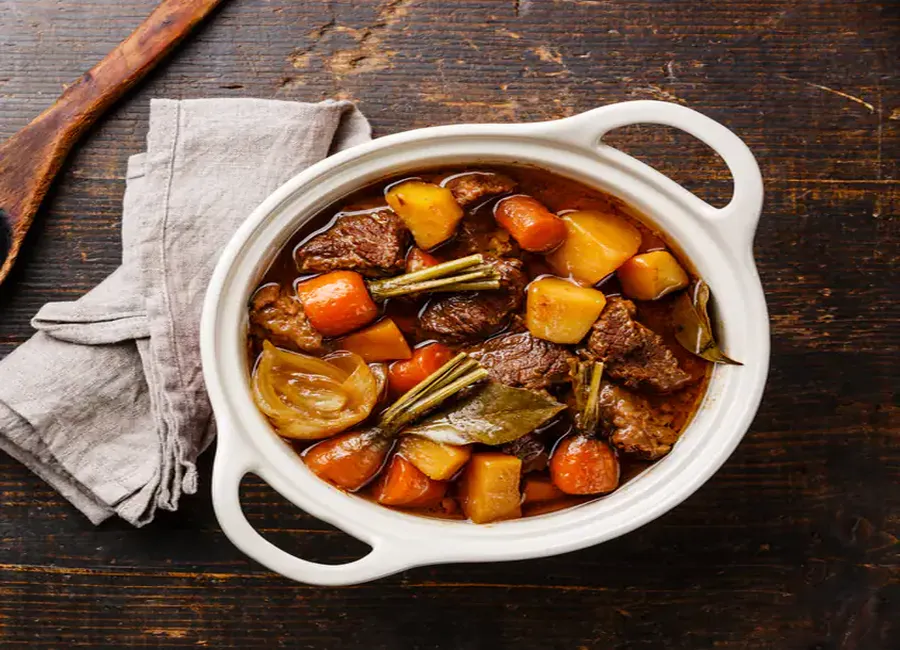 Mijoté de boeuf au cooking chef
