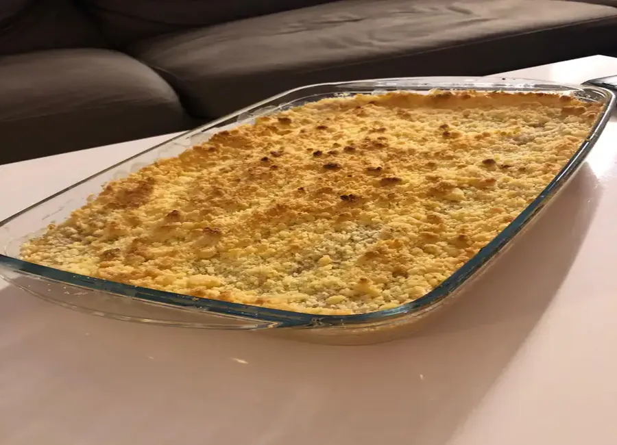 Crumble au kaki