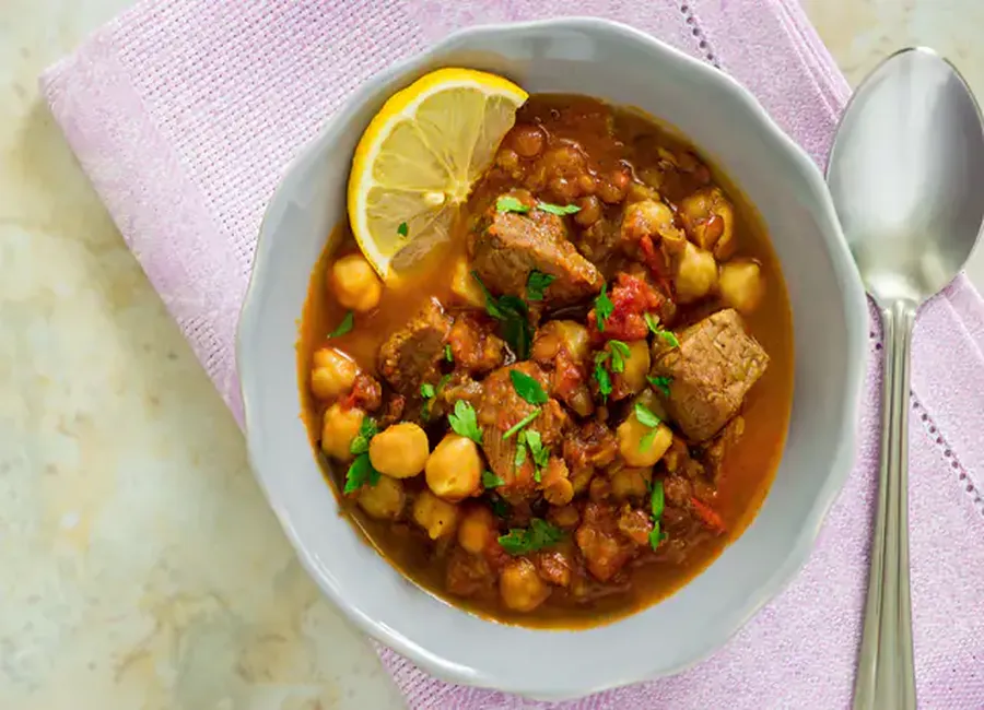 Harira au monsieur cuisine