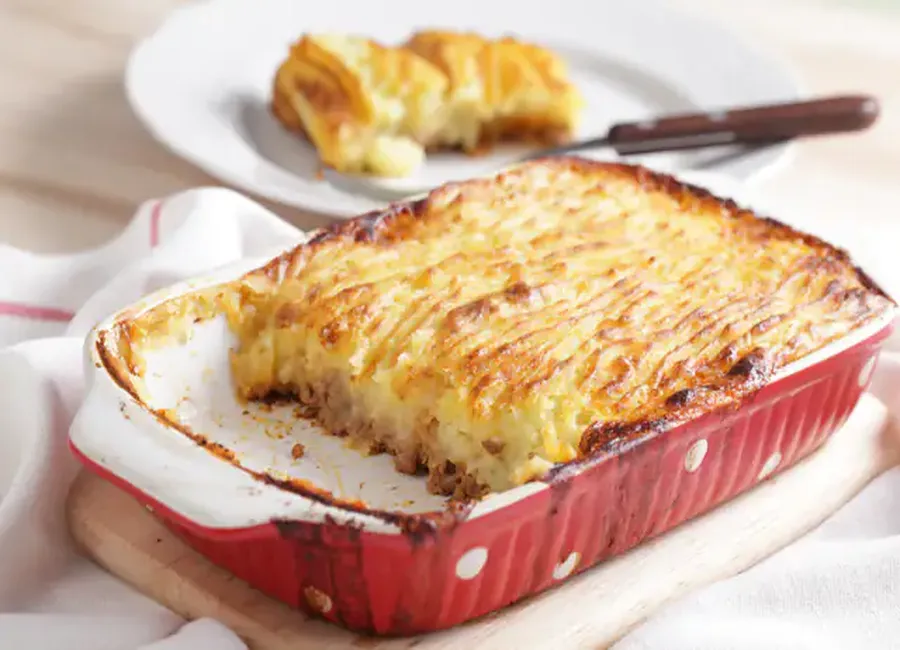 Parmentier de confit de canard au thermomix