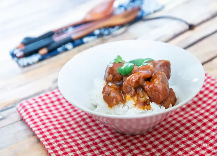 Porc caramel au companion