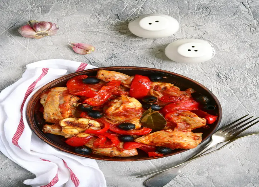 Poulet basquaise au thermomix