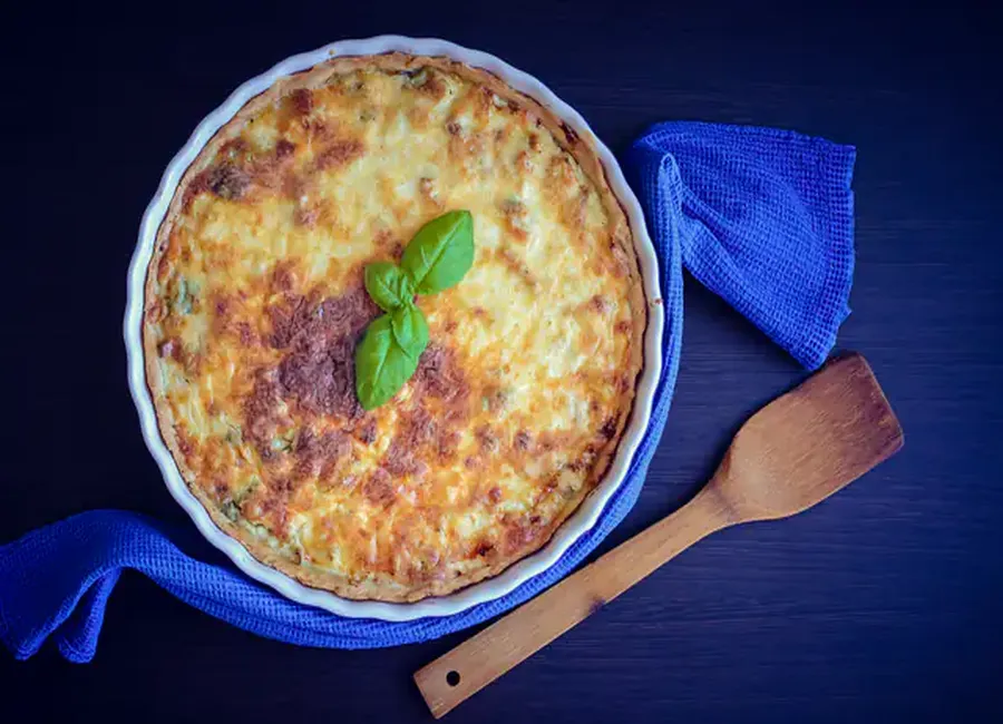 Quiche sans pâte au monsieur cuisine
