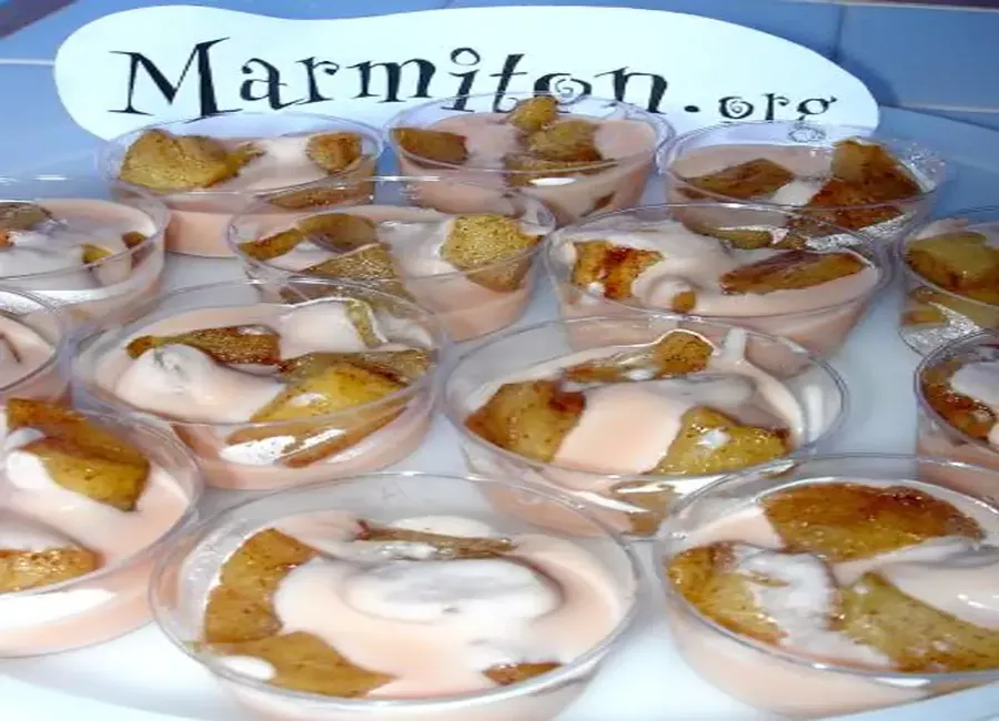 Le raisonnable (dessert pomme - amande)