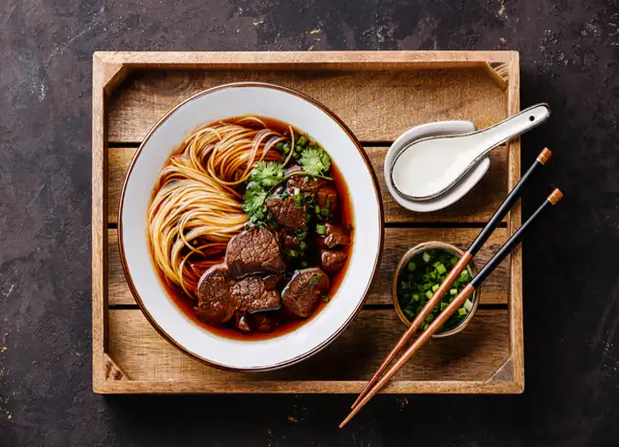 Ramen au boeuf au companion