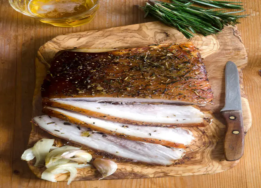 Rôti de porc au miel et à la moutarde au thermomix