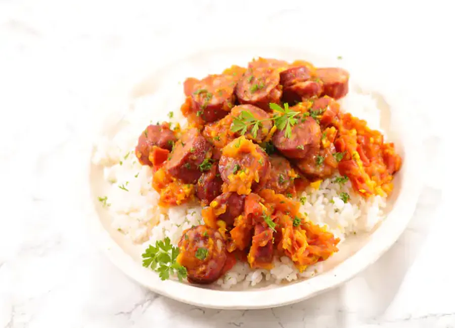Rougail saucisse au thermomix