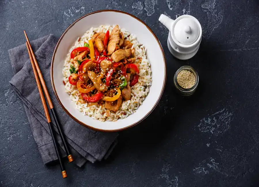 Poulet à la vietnamienne au companion