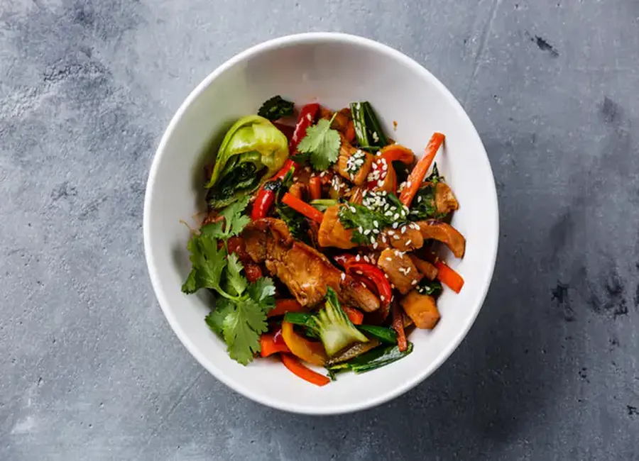 Poulet à la vietnamienne au cooking chef
