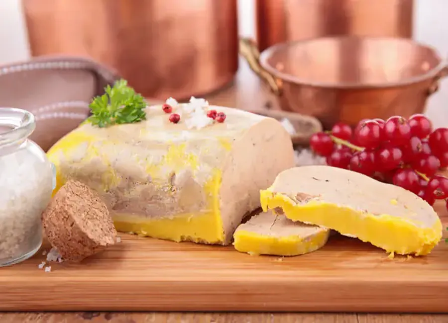 Foie gras au sel