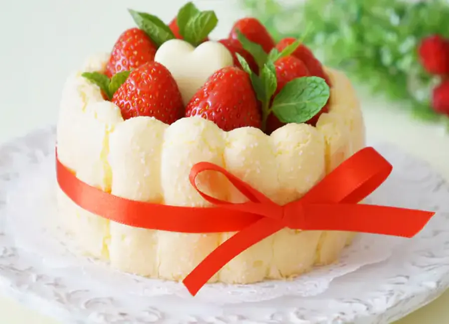 Charlotte aux fraises au companion