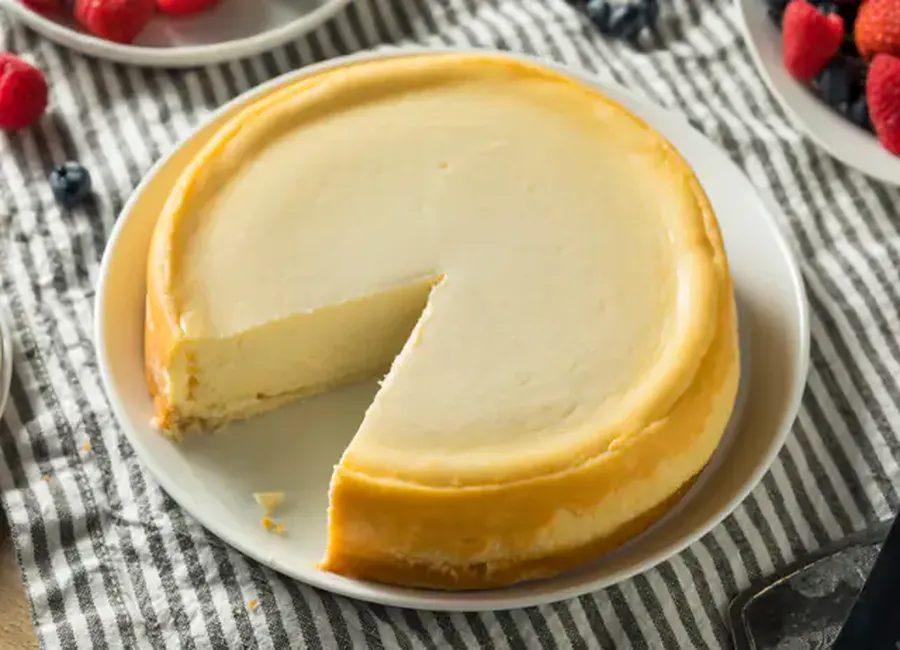 Cheesecake au fromage blanc inratable au cookeo
