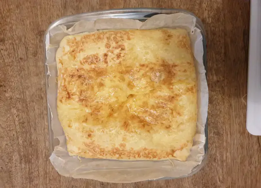 Quiche au chorizo et au parmesan