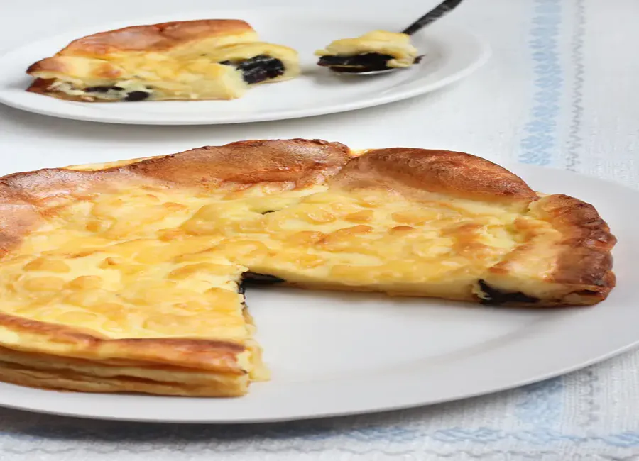 Far breton aux pruneaux au cooking chef