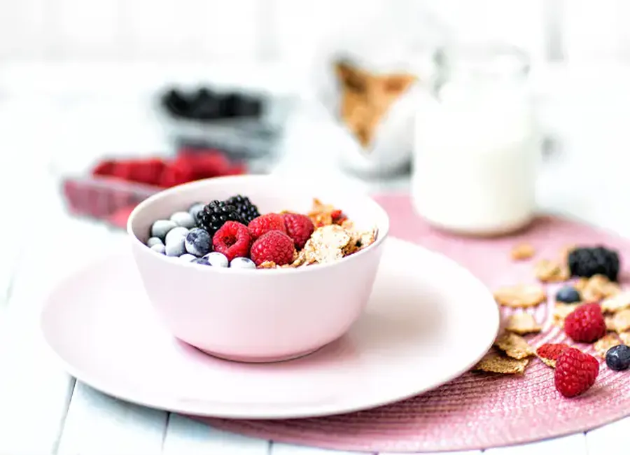 Porridge aux fraises au monsieur cuisine