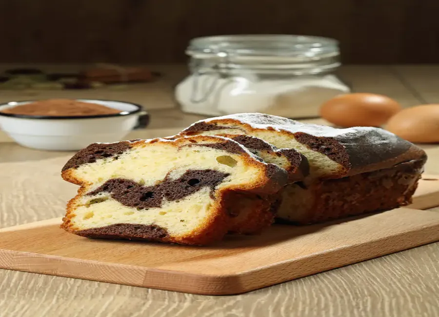 Gâteau marbré recette de grand-mère au cooking chef