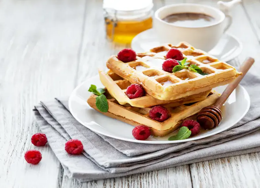 Gaufres au cooking chef