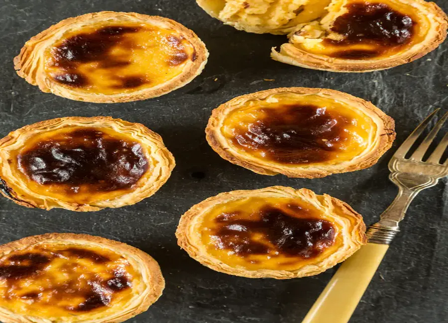 Pastéis de nata au cooking chef