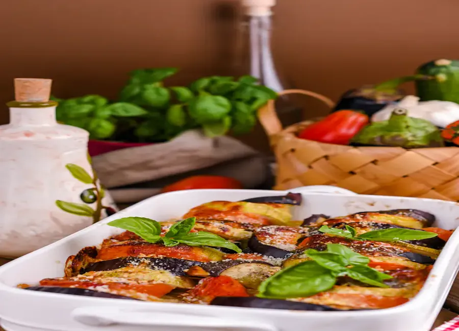 Aubergines aux épices au cooking chef
