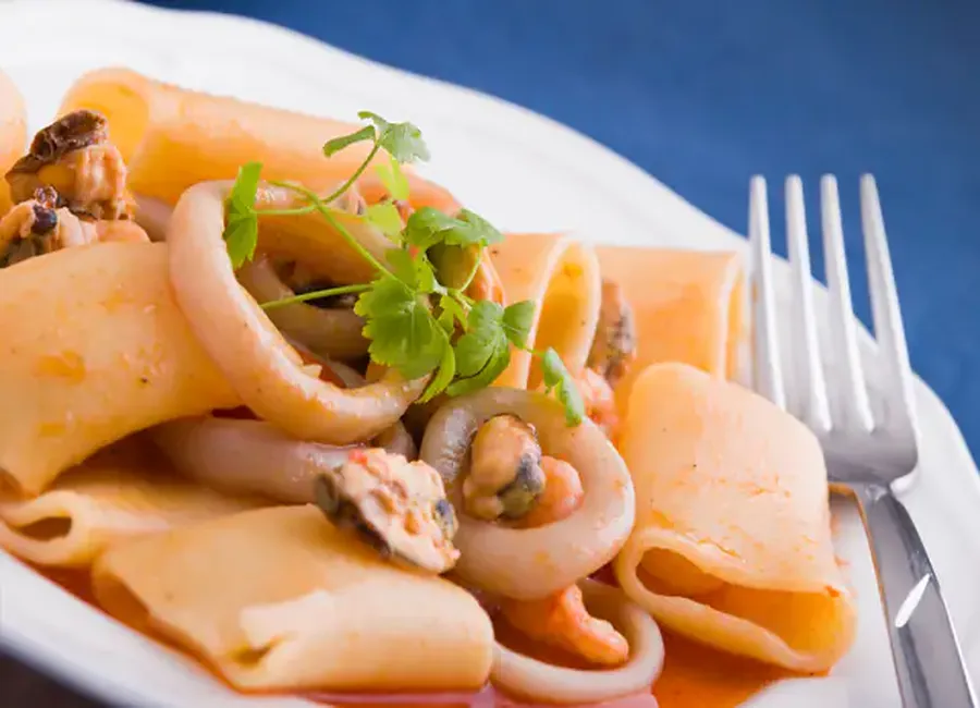 Fricassée de calamars à l’italienne au monsieur cuisine