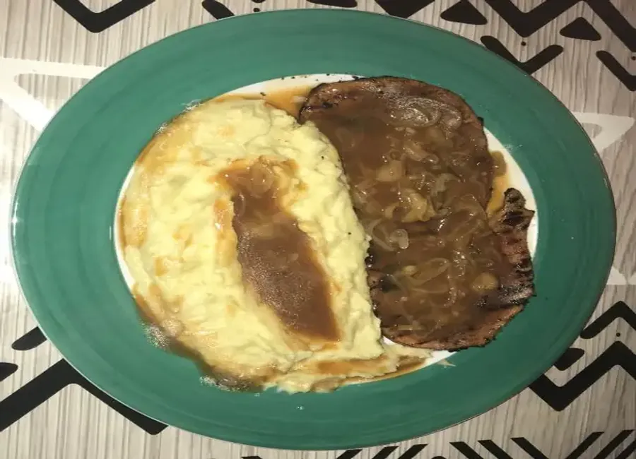 Jambon, sauce madère