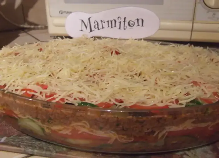 Méli-mélo de courgettes, tomates et boeuf.