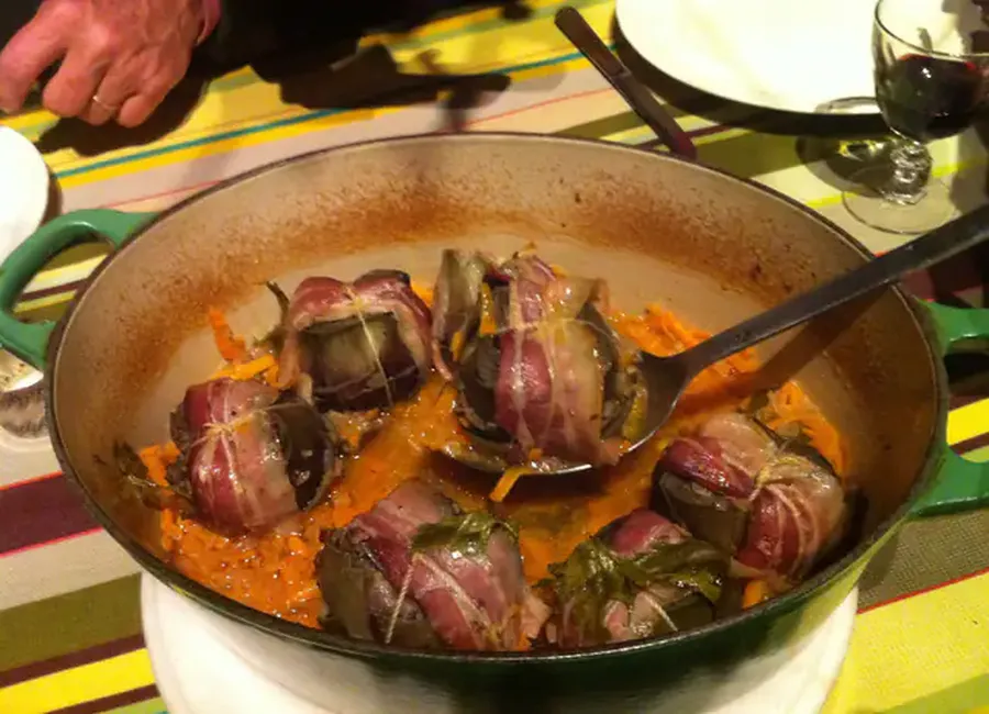 Artichauts à la barigoule