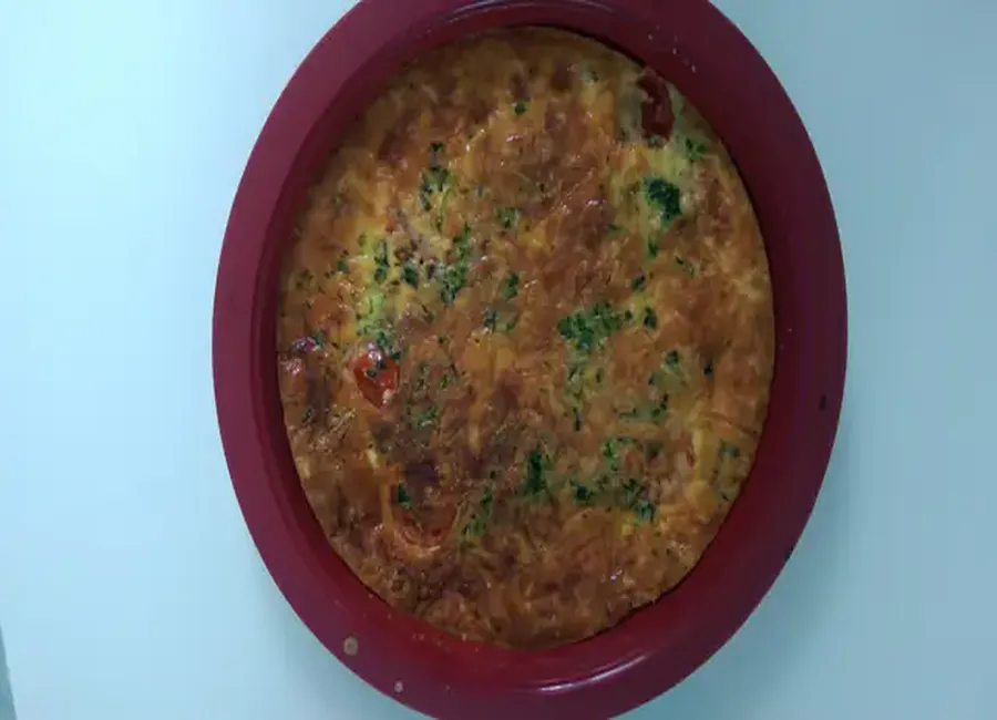 Quiche sans pâte aux courgettes