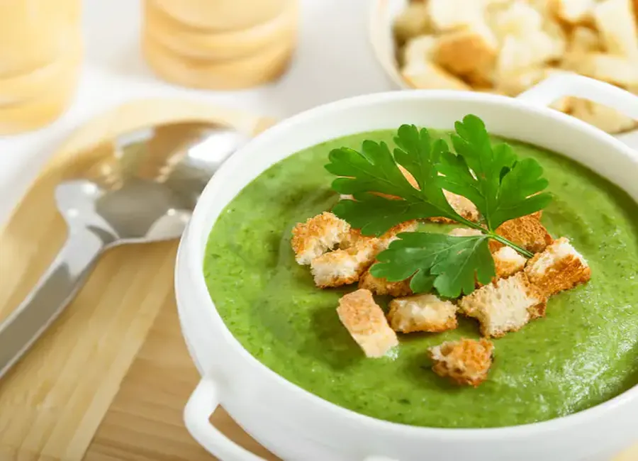 Soupe de mâche