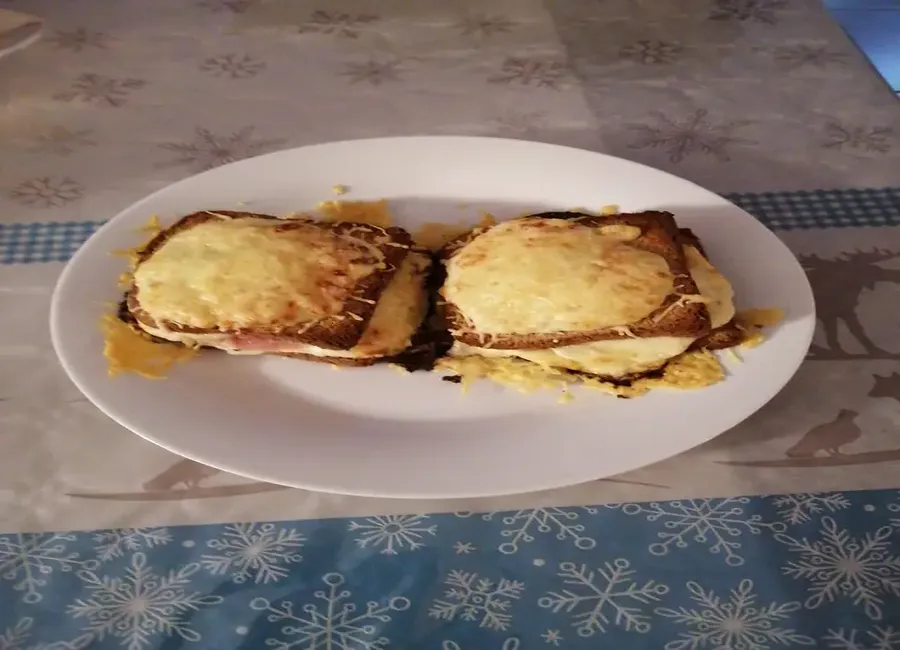 Croque monsieur géant
