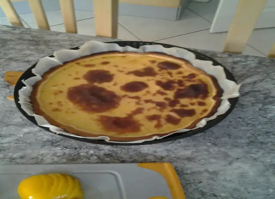 Tarte aux framboises facile