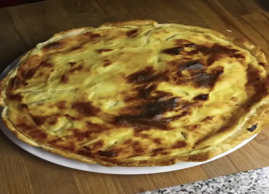 Tarte à la frangipane et aux poires